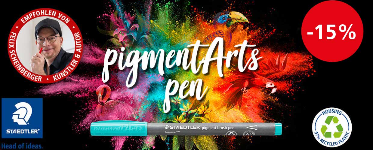 Staedtler Pigment Arts Pen!