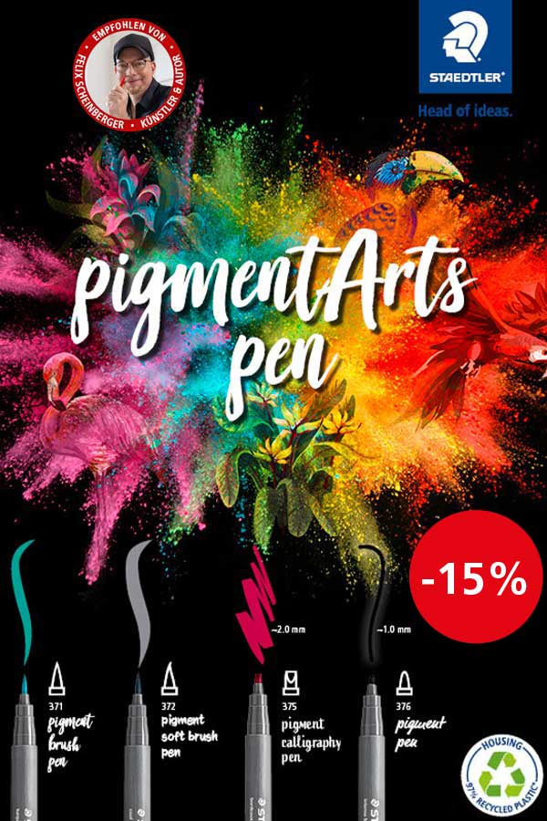 Staedtler Pigment Arts Pen!