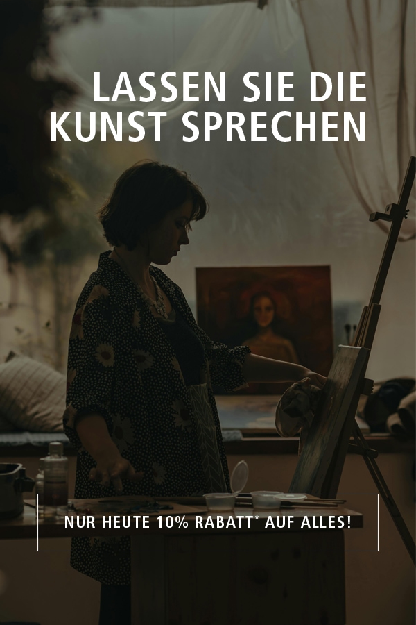 Lassen Sie Kunst sprechen! Nur heute 10% Rabatt* auf alles